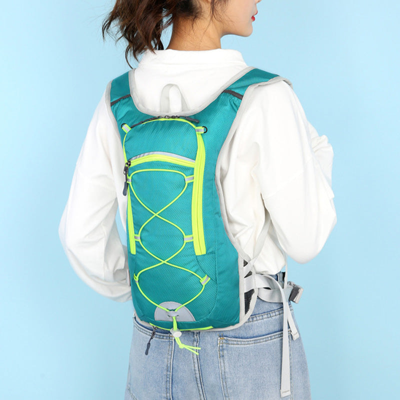 Leichter Laufrucksack für Damen und Herren, Outdoor-Radsport-Nylontasche