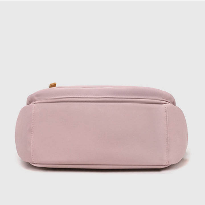 Nylon-Umhängetasche für Damen, Pendler, breite Schultergurt-Geldbörse