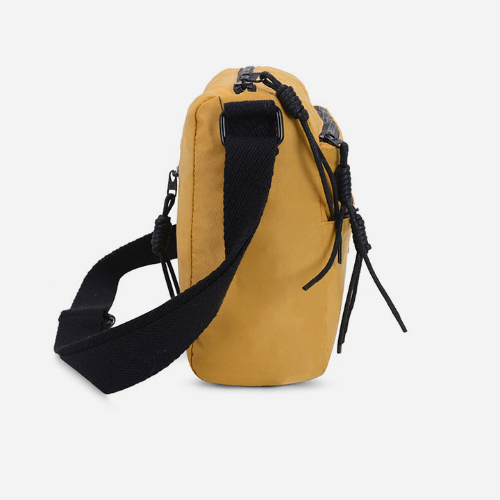 Leichte Unterarm-Umhängetasche aus weichem Nylon für Damen