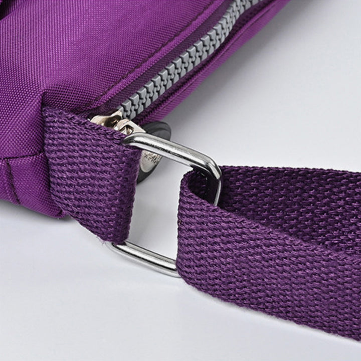 Schlanke Umhängetasche für Damen, minimalistische, wasserdichte Schultertasche aus Nylon