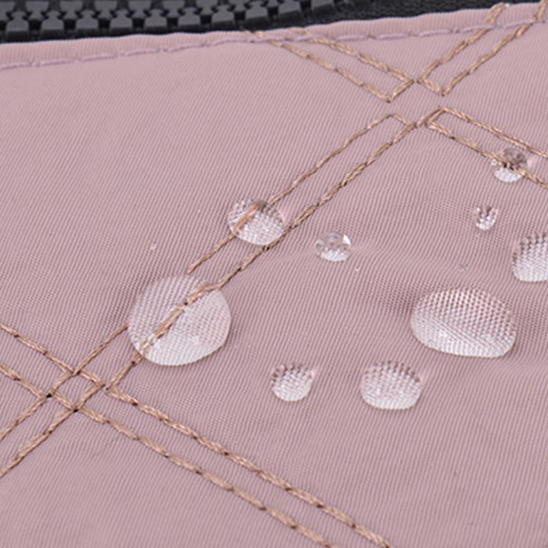 Karierte Umhängetasche für Frauen, wasserdicht, leuchtende Farbe, Nylon-Geldbörse