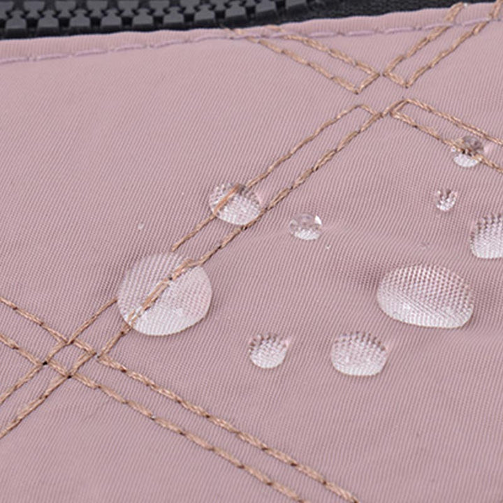 Karierte Umhängetasche für Frauen, wasserdicht, leuchtende Farbe, Nylon-Geldbörse