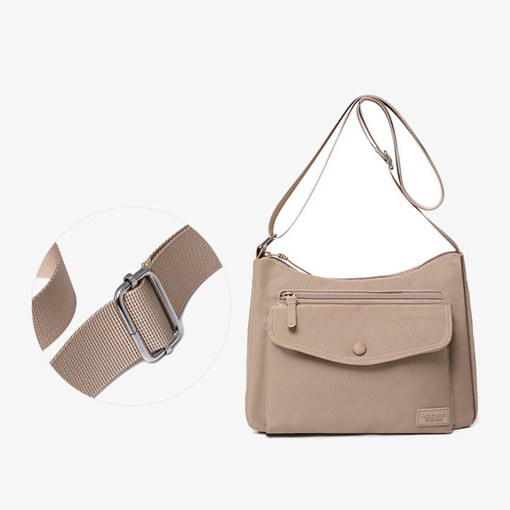 Minimalistische Umhängetasche für Damen, einfarbige Umhängetasche