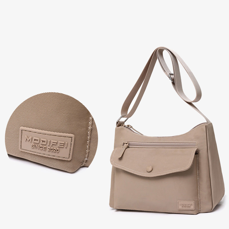 Minimalistische Umhängetasche für Damen, einfarbige Umhängetasche