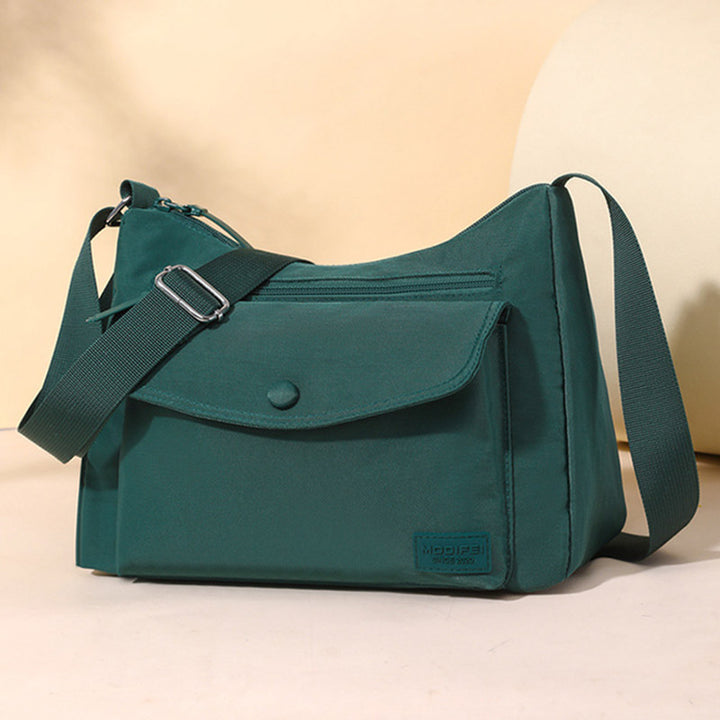 Minimalistische Umhängetasche für Damen, einfarbige Umhängetasche