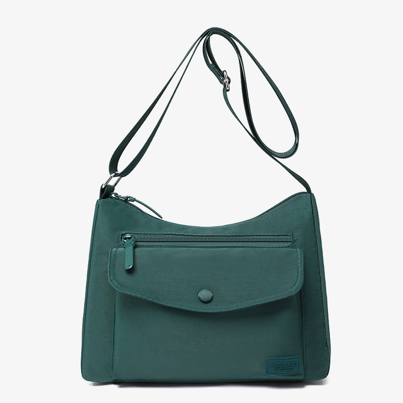 Minimalistische Umhängetasche für Damen, einfarbige Umhängetasche