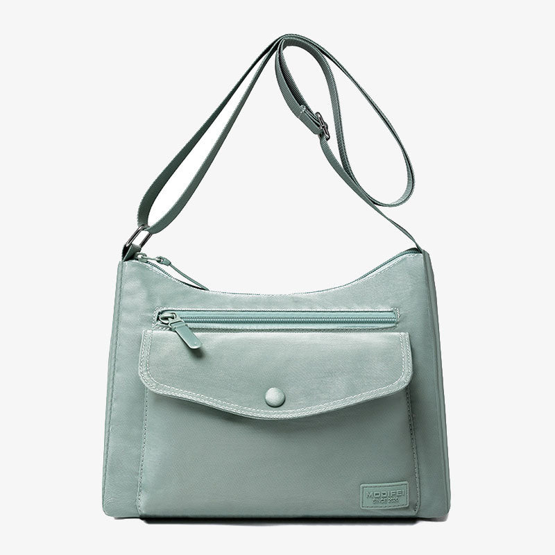 Minimalistische Umhängetasche für Damen, einfarbige Umhängetasche