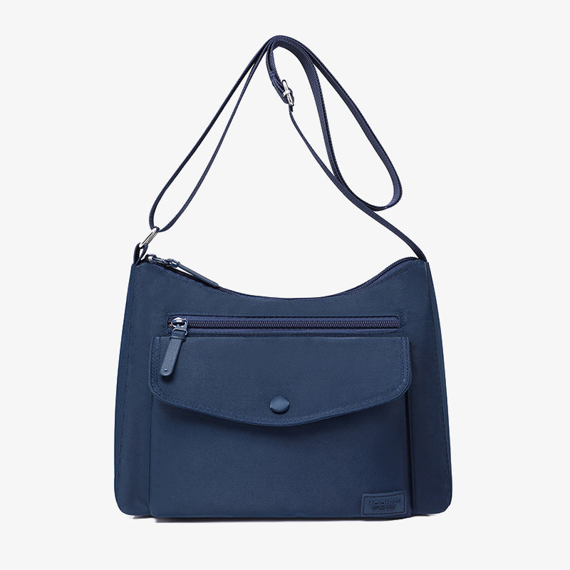Minimalistische Umhängetasche für Damen, einfarbige Umhängetasche