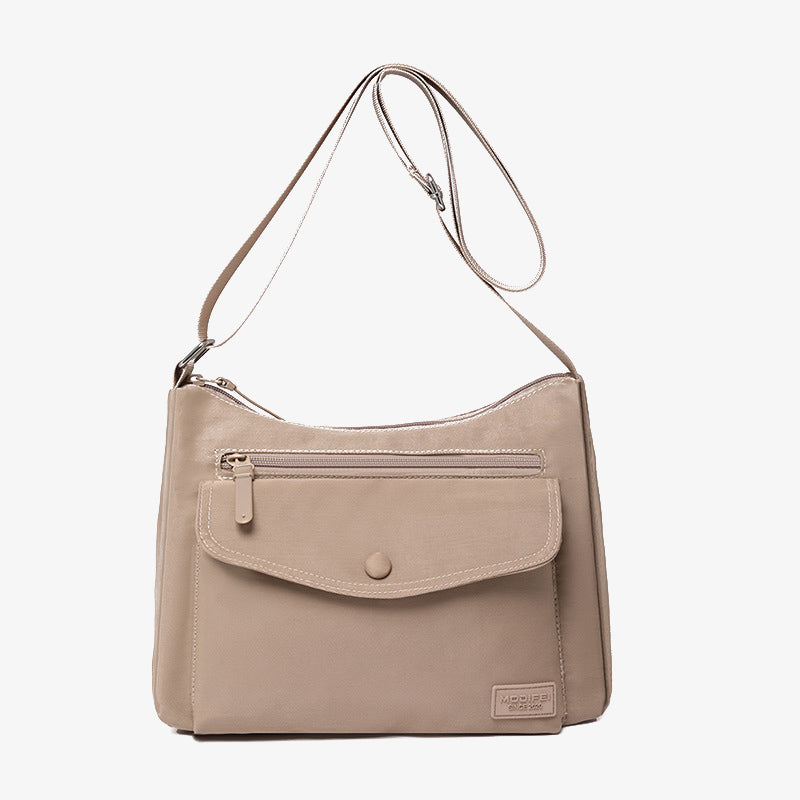 Minimalistische Umhängetasche für Damen, einfarbige Umhängetasche