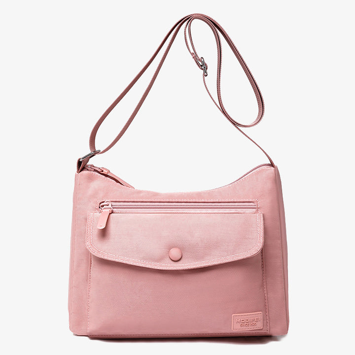 Minimalistische Umhängetasche für Damen, einfarbige Umhängetasche