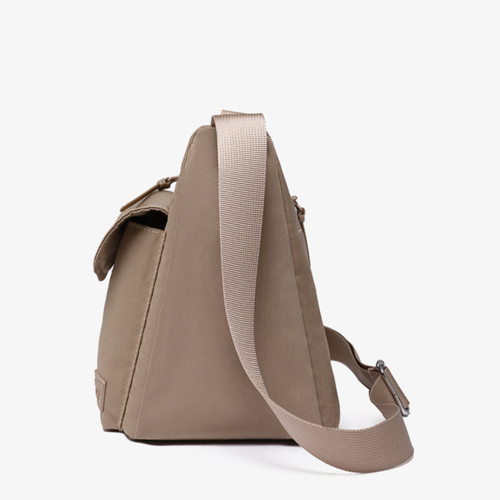 Minimalistische Umhängetasche für Damen, einfarbige Umhängetasche