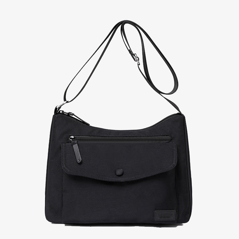 Minimalistische Umhängetasche für Damen, einfarbige Umhängetasche