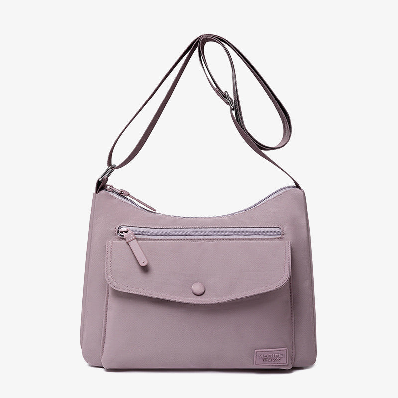 Minimalistische Umhängetasche für Damen, einfarbige Umhängetasche