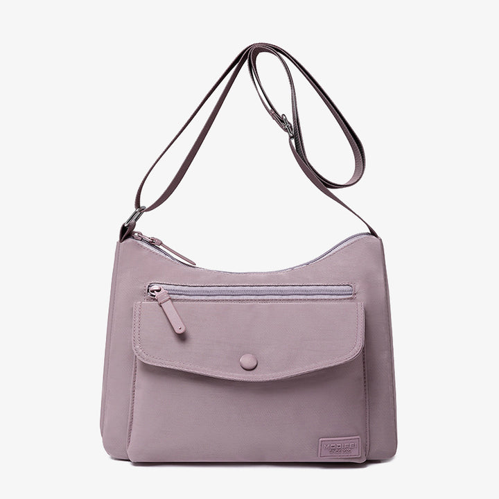 Minimalistische Umhängetasche für Damen, einfarbige Umhängetasche