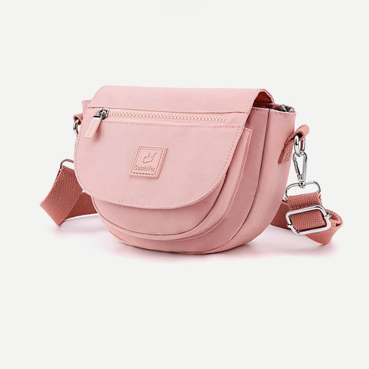 Wasserdichte Nylon Sattel Tasche Kleine Crossbody Schulter Sling Geldbörse