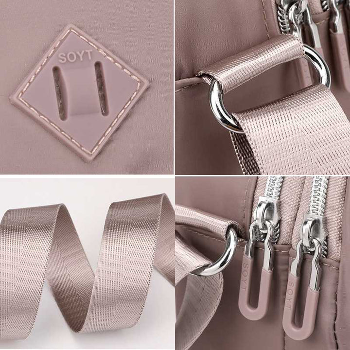 Umhängetasche für Damen, minimalistische, wasserdichte, lässige Schultertasche aus Nylon