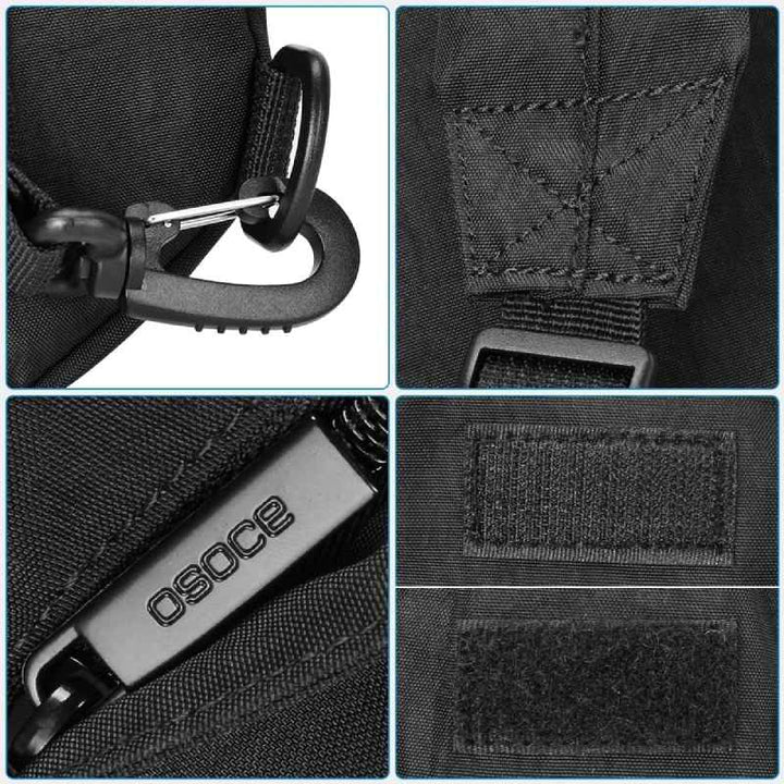 Unisex Leichter wasserdichter Sling-Rucksack Brusttasche Reise Wandertagesrucksack