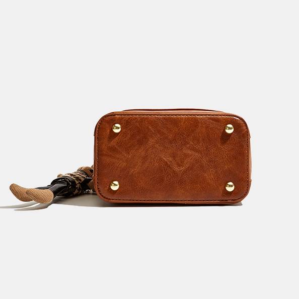 Damen Bucket Bag mit breitem Riemen, einfarbig, elegante Umhängetasche