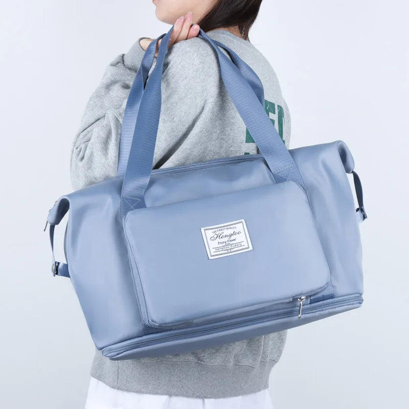 <versand innerhalb von stunden> Vielseitige Reisetasche, faltbare Tragetasche, Handtasche für Sportreisen </versand>