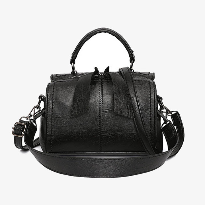 Minimalistische Top-Handtasche für Damen, elegante Umhängetasche mit Schleife