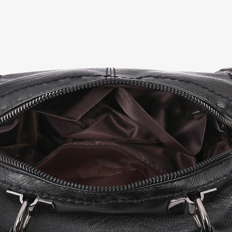 Minimalistische Top-Handtasche für Damen, elegante Umhängetasche mit Schleife