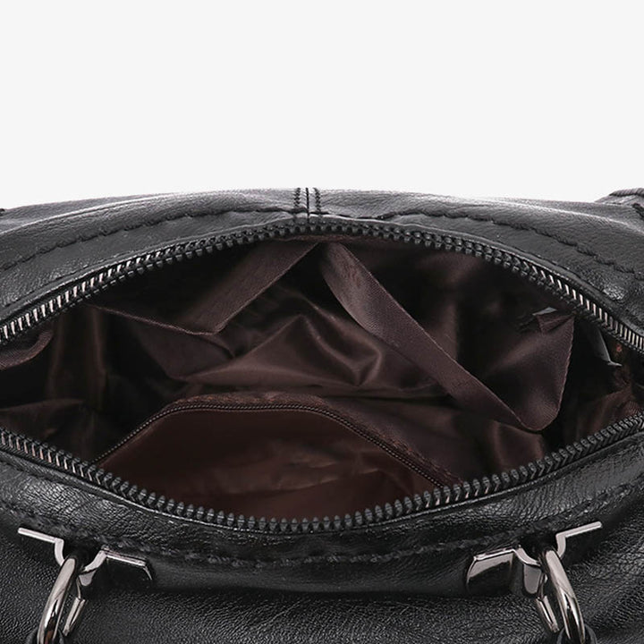 Minimalistische Top-Handtasche für Damen, elegante Umhängetasche mit Schleife