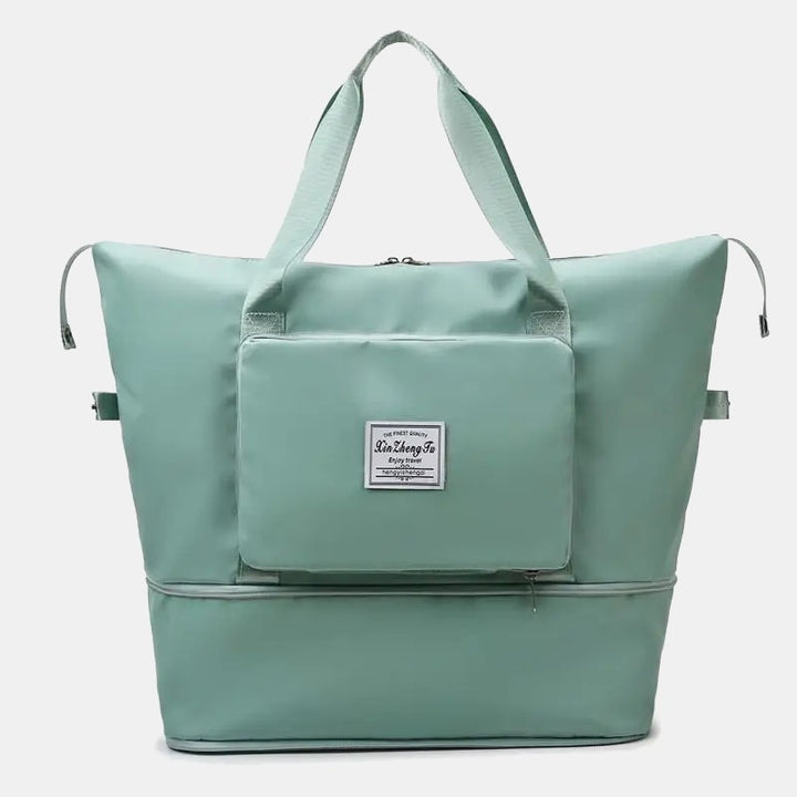 <Versand innerhalb von 24 Stunden> Vielseitige Reisetasche Faltbare Tragetasche Handtasche für Sportreisen - Aquamarin - image 19