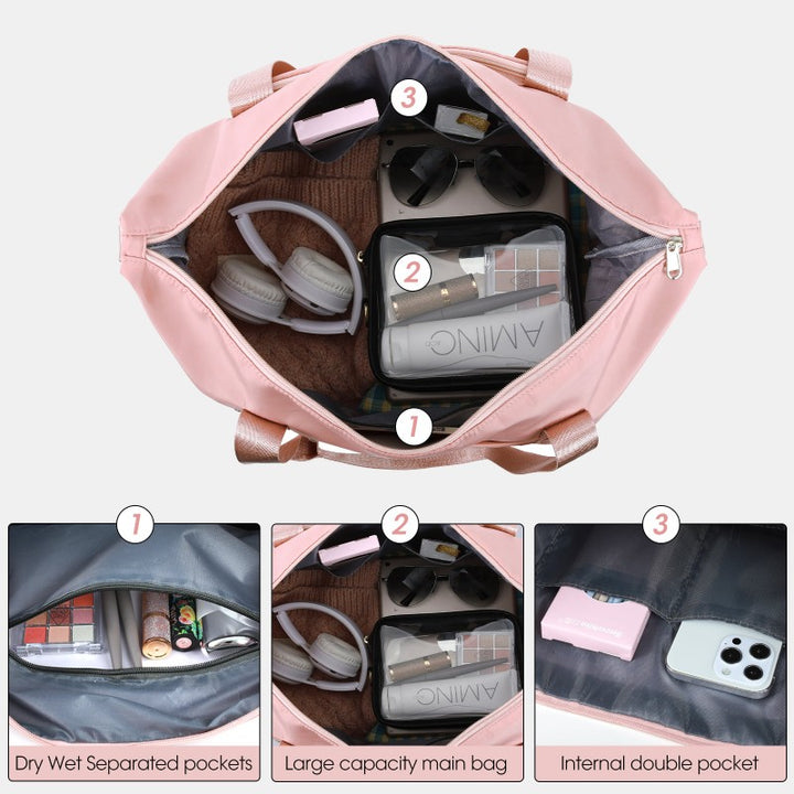 <versand innerhalb von stunden> Vielseitige Reisetasche, faltbare Tragetasche, Handtasche für Sportreisen </versand>