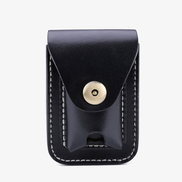 Echtes Leder Zigarettenanzünder Halter Tasche Mini Zigarren Hüfttasche