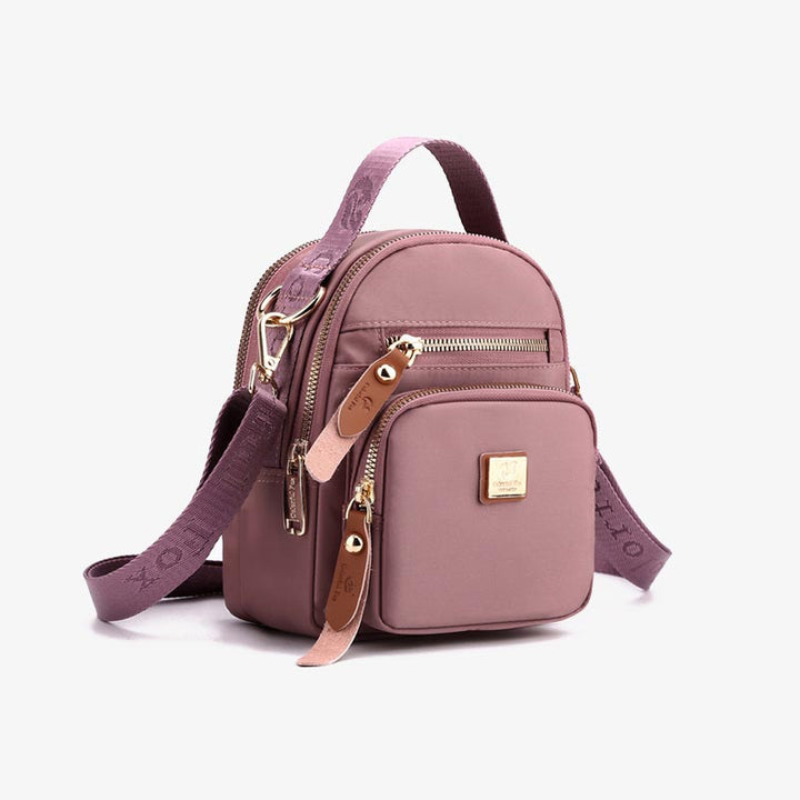 Minimalistische Geldbörse mit mehreren Fächern für Damen, tragbare Umhängetasche für Pendler