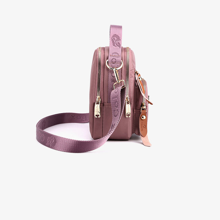 Minimalistische Geldbörse mit mehreren Fächern für Damen, tragbare Umhängetasche für Pendler