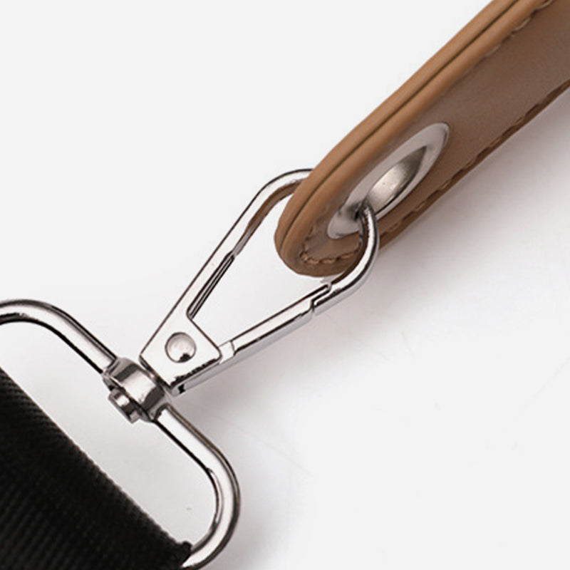Klassische Tragetasche für Damen, süße Umhängetasche aus Nylon mit Katzenstickerei