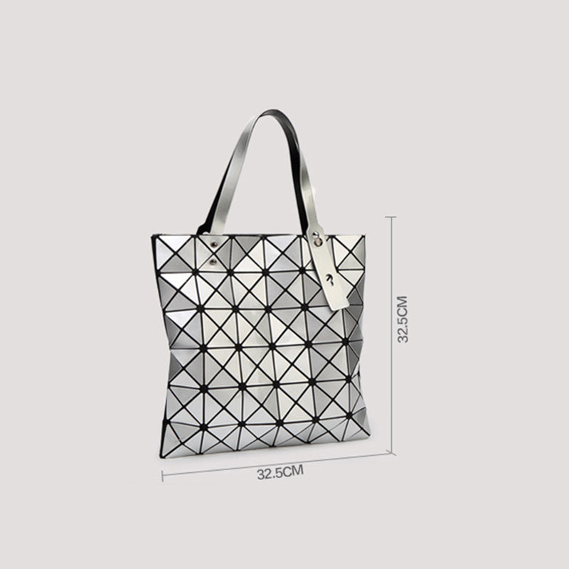 Geometrische Diamant-Umhängetasche, minimalistische, einfarbige Damenhandtasche - image 11