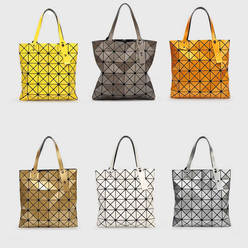 Geometrische Diamant-Umhängetasche, minimalistische, einfarbige Damenhandtasche - image 13