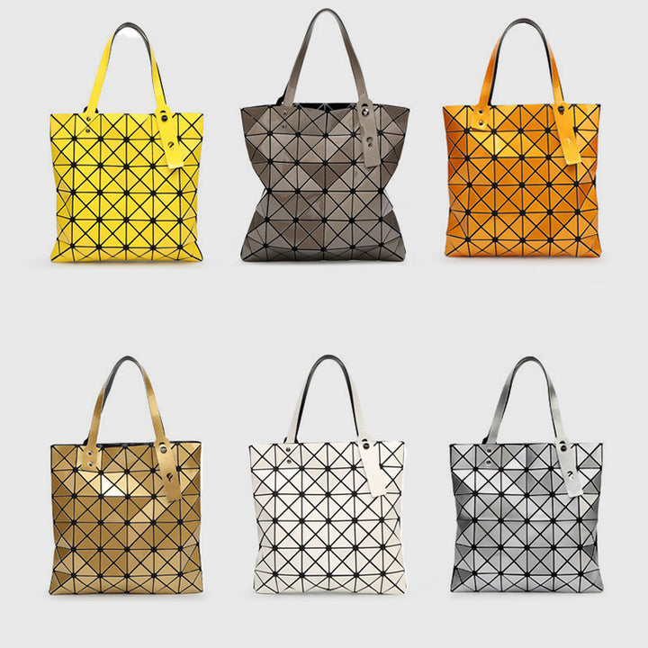 Geometrische Diamant-Umhängetasche, minimalistische, einfarbige Damenhandtasche - image 13