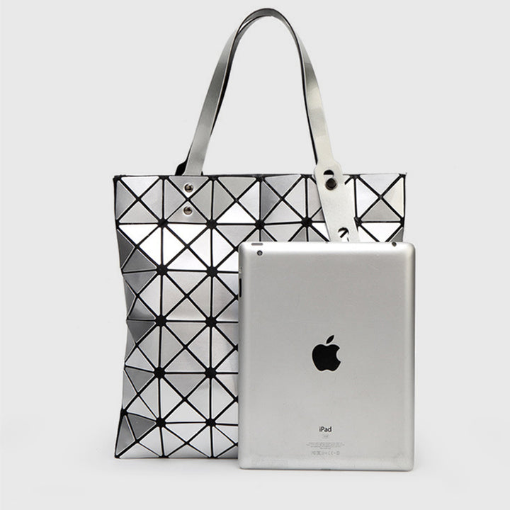 Geometrische Diamant-Umhängetasche, minimalistische, einfarbige Damenhandtasche - image 10