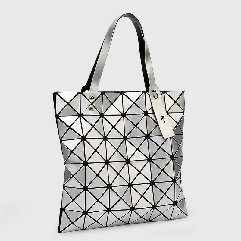 Geometrische Diamant-Umhängetasche, minimalistische, einfarbige Damenhandtasche - image 6