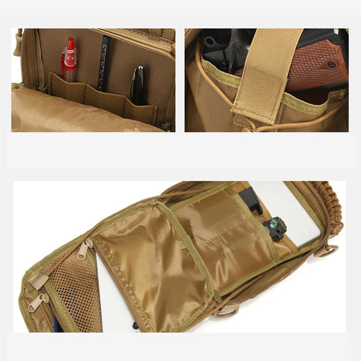 Camo Brusttasche Outdoor Sports Travel Tragbare Herren Sling Bag
