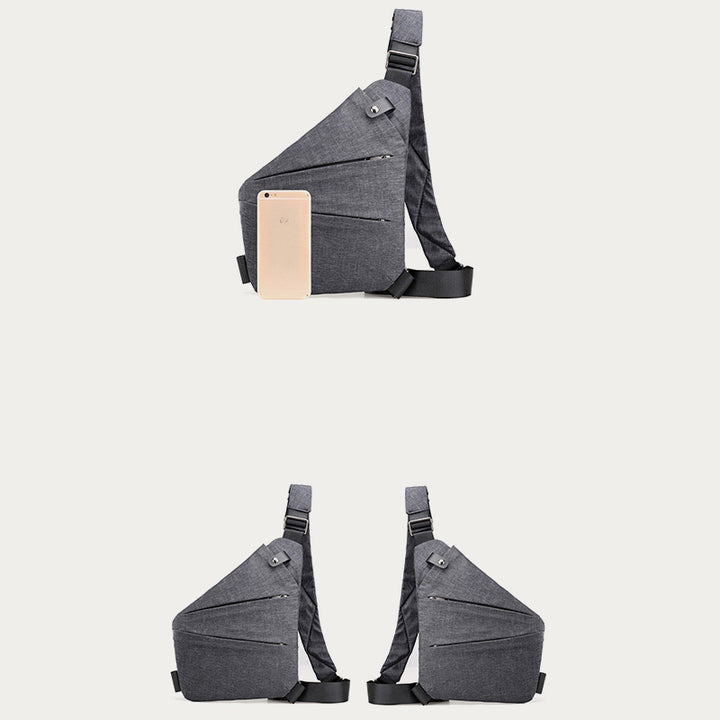 Diebstahlsichere, wasserdichte Schultertasche, Brusttasche - image 11