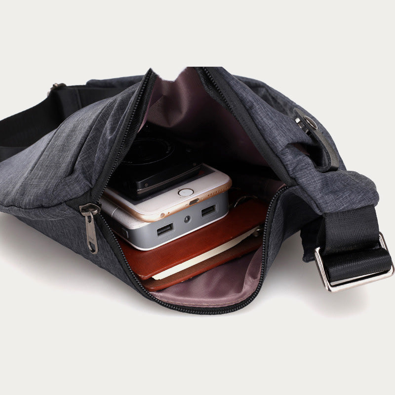 Diebstahlsichere, wasserdichte Schultertasche, Brusttasche - image 1