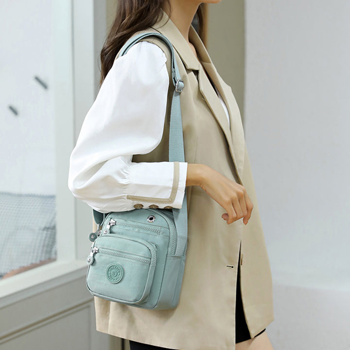 Mini-Umhängetasche für Damen, leicht, mit mehreren Taschen, Schultertasche, Geldbörse