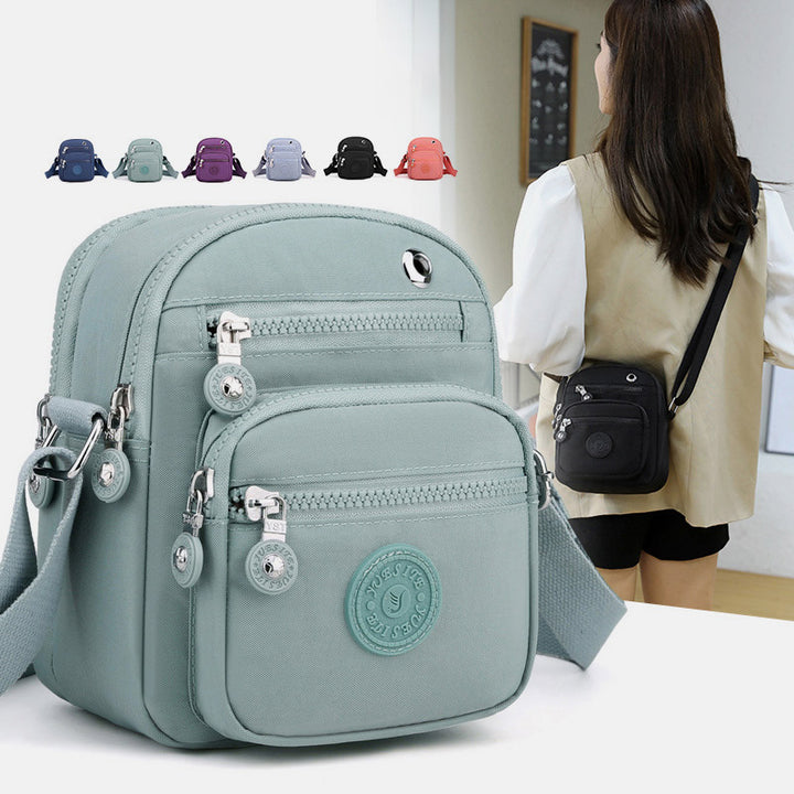 Mini-Umhängetasche für Damen, leicht, mit mehreren Taschen, Schultertasche, Geldbörse