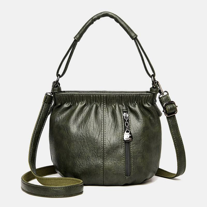 Umhängetasche für Damen, Vintage, große Kapazität, Outdoor-Crossbody-Handtasche