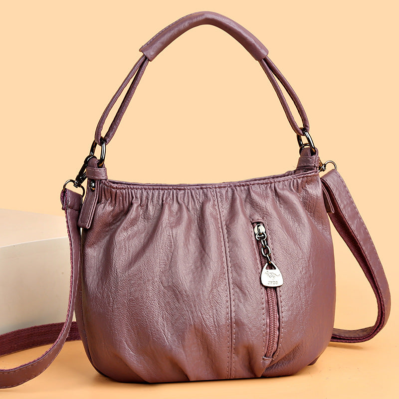 Umhängetasche für Damen, Vintage, große Kapazität, Outdoor-Crossbody-Handtasche