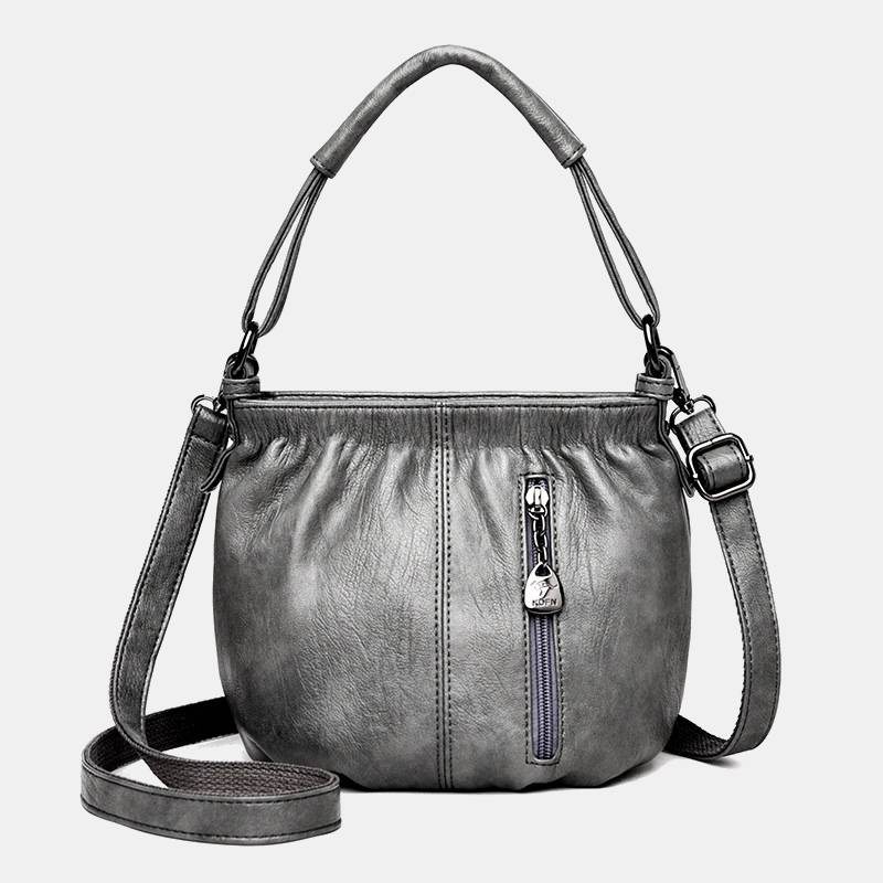 Umhängetasche für Damen, Vintage, große Kapazität, Outdoor-Crossbody-Handtasche