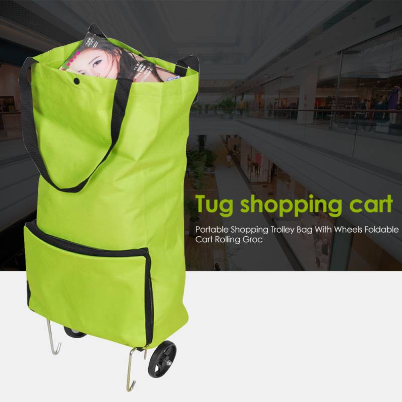 Erweiterbarer, faltbarer Trolley mit großem Fassungsvermögen