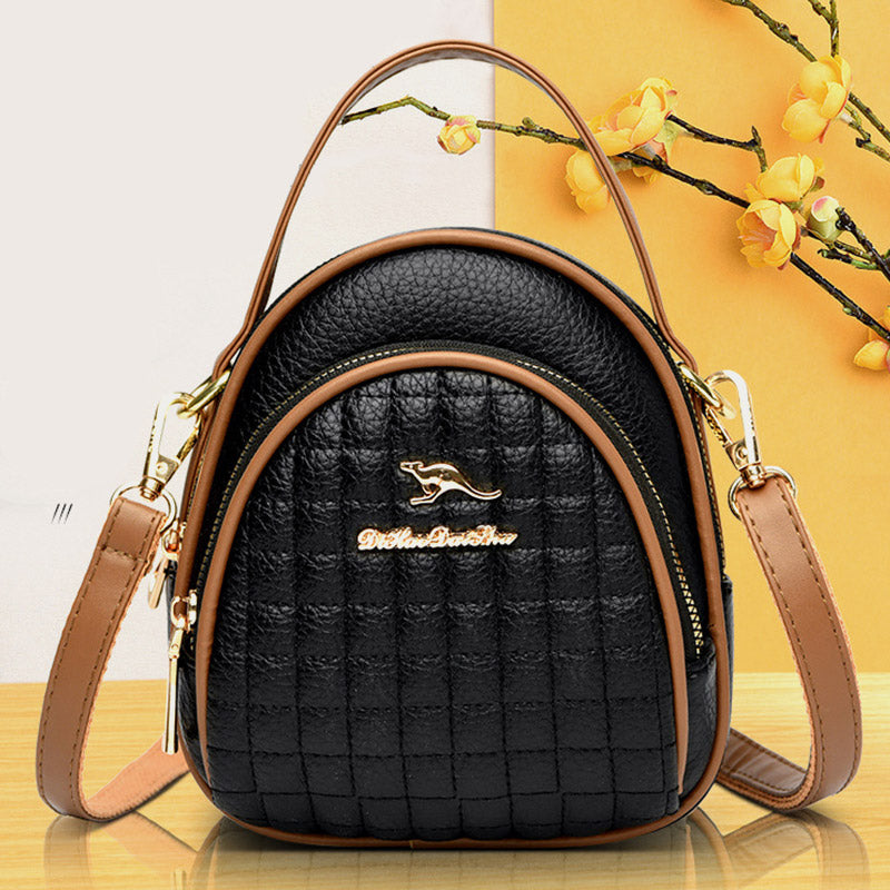 Dreifach-Telefontasche für Frauen Pendler minimalistische Umhängetasche