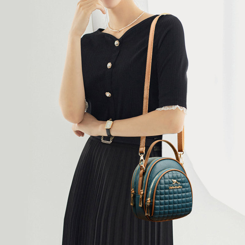 Dreifach-Telefontasche für Frauen Pendler minimalistische Umhängetasche