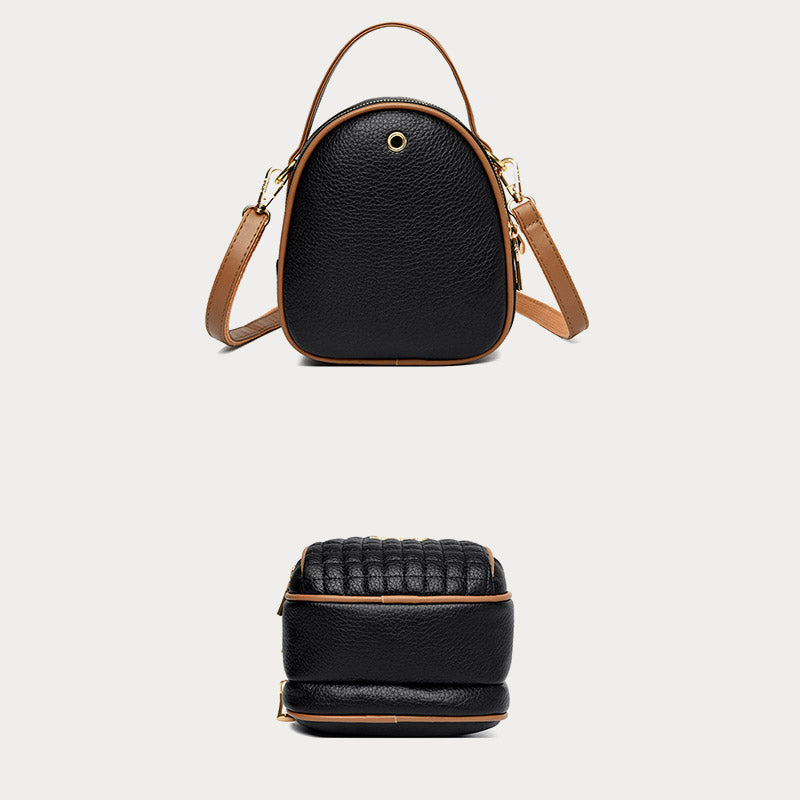 Dreifach-Telefontasche für Frauen Pendler minimalistische Umhängetasche