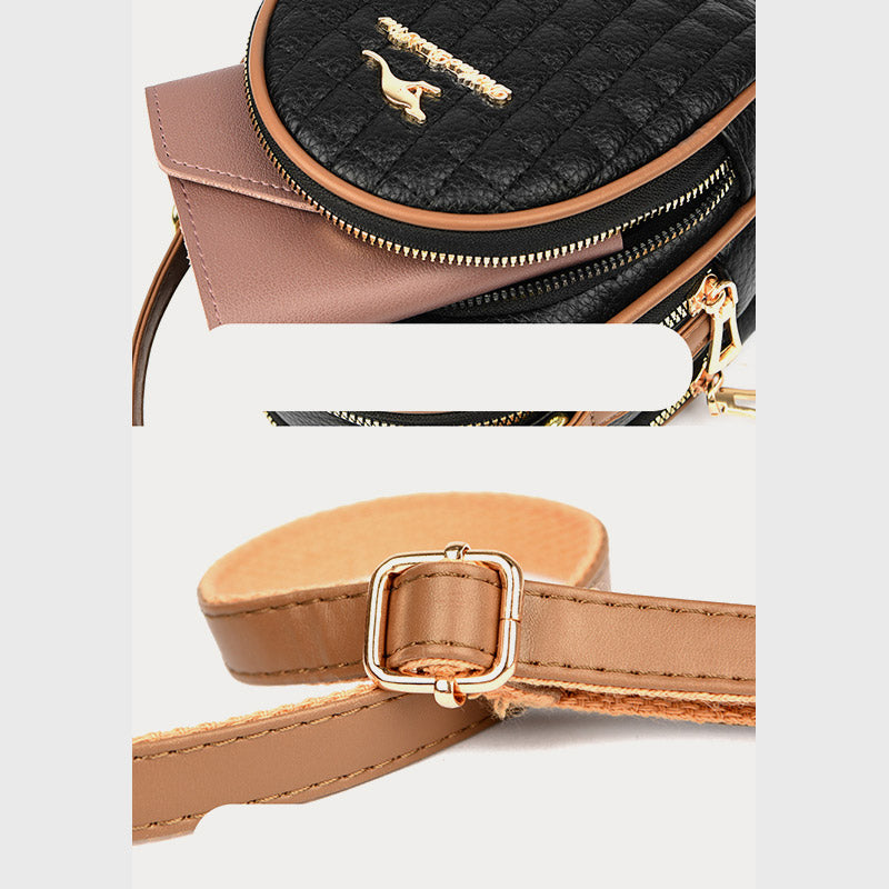 Dreifach-Telefontasche für Frauen Pendler minimalistische Umhängetasche